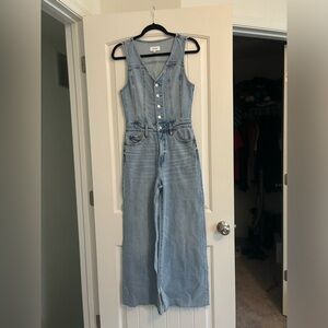 PISTOLA aria cropped fitted vest jumpsuit in priority